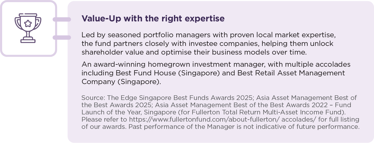 5. Value-Up with the right expertise